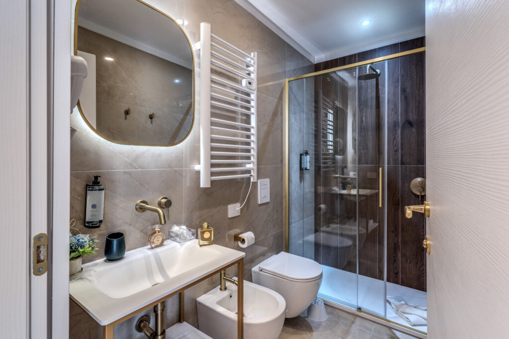 Dettaglio bagno boutique hotel goldoni 47